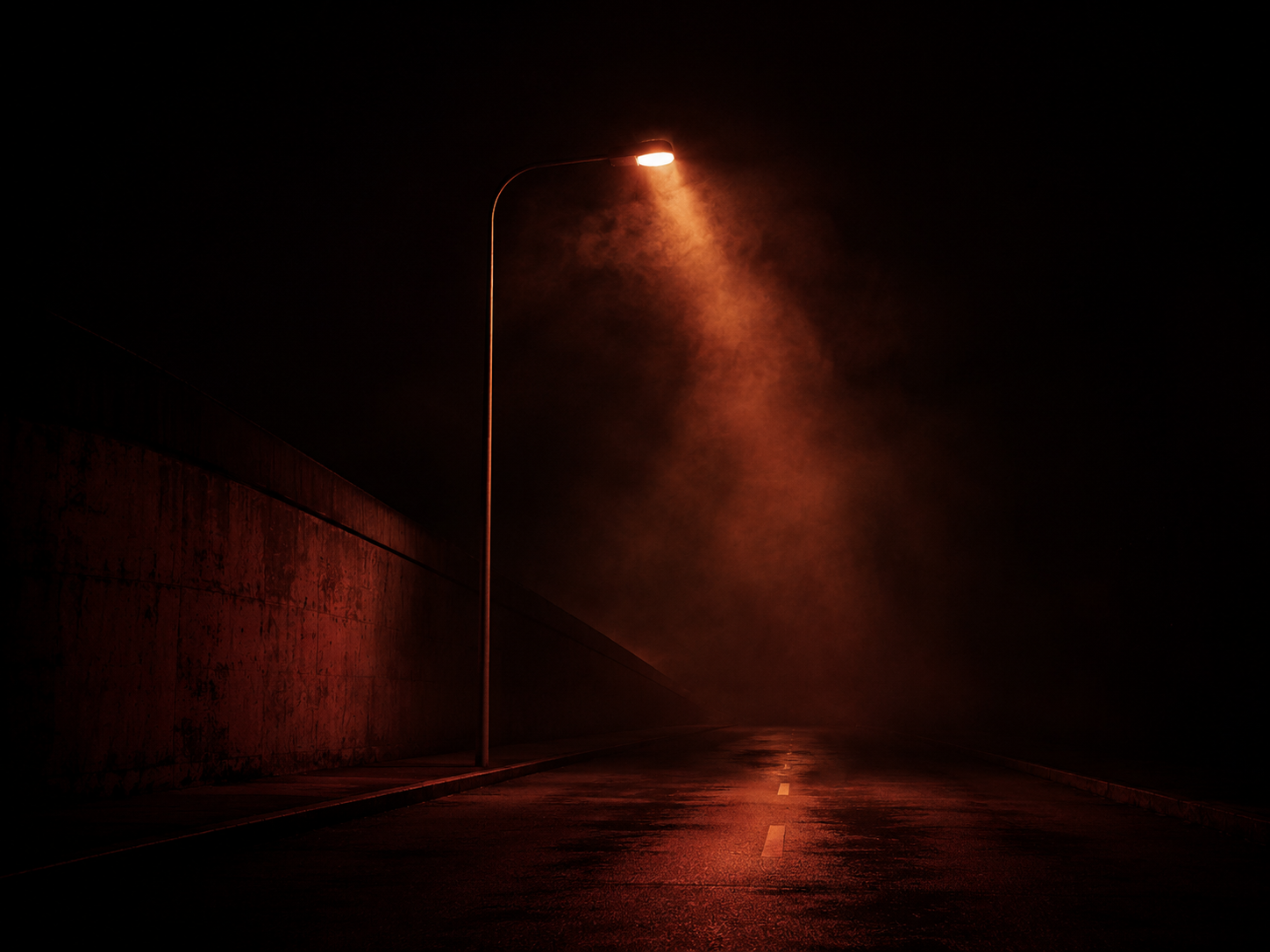 Streetlight after the show